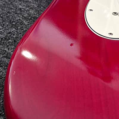 Fender USA Highway One Stratocaster 'Crimson Red Transparent' 2003 image 4