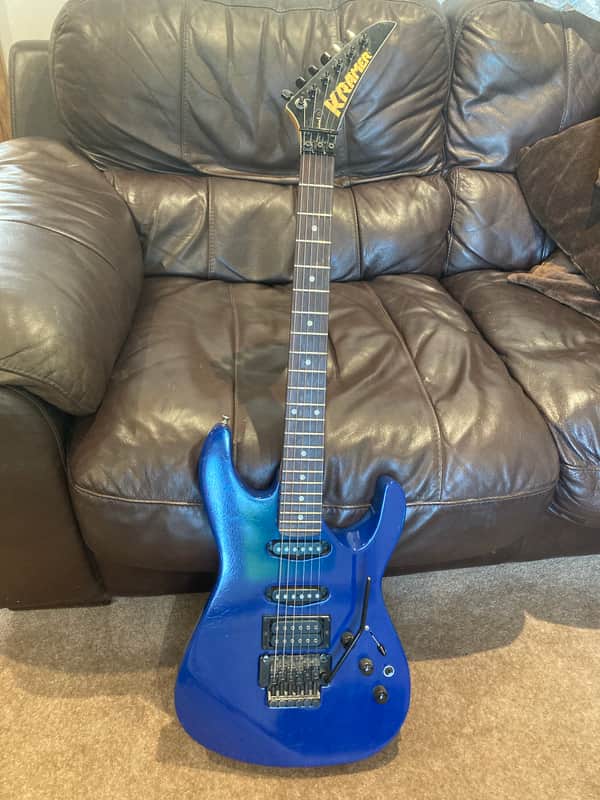 Kramer Pacer Custom ii 80s - Blue image 1