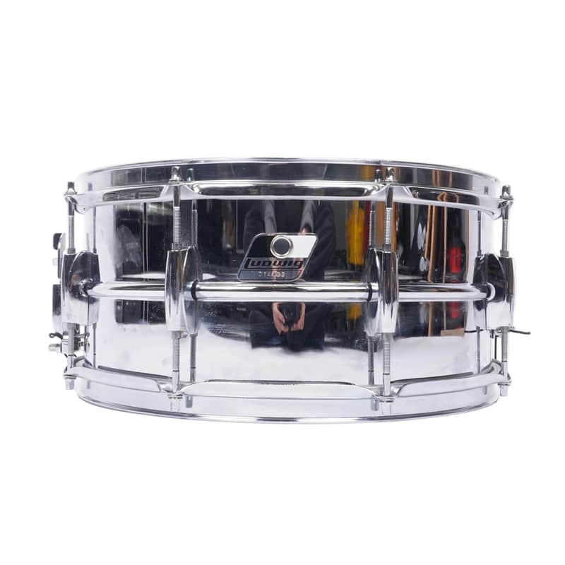 Ludwig LM302 Chrome Over Steel 14x6.5 Snare Drum-14" x 6.5" image 1