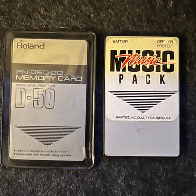 Roland D50 memory card bundle (RAM Card for d550 as well)