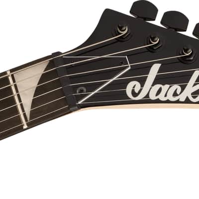 Jackson JS Series RR Minion JS1XM, Snow White w/Black Pin Stripes, Amaranth image 5