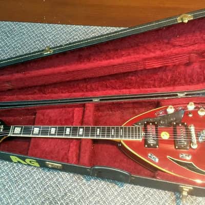 RARE 1968 Vox Starstream Guitar 6-String CHERRY Finish VINTAGE!!! image 1