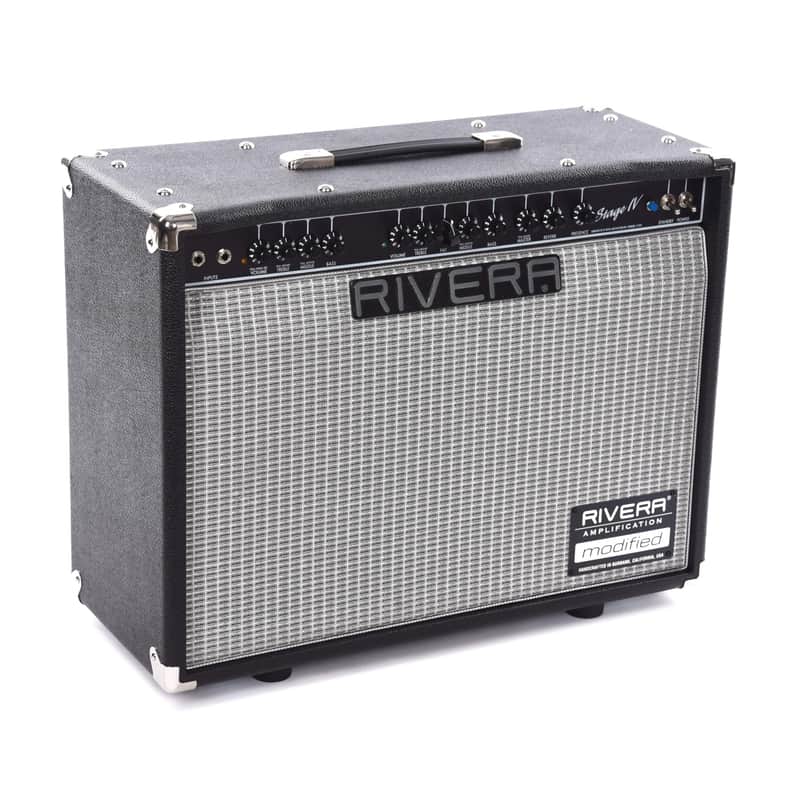 Rivera Stage IV 25 Watt 1x12 Tube Combo Amplifier 2026 - Black image 1