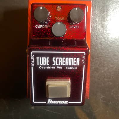 Ibanez TS808 Tube Screamer 40th Anniversary 2019 Ruby Red Sparkle image 2