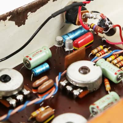 1969 Colorsound Power Boost Vintage Guitar Overdrive Fuzz Pedal - Rare Pre Overdriver, Sounds Great image 10