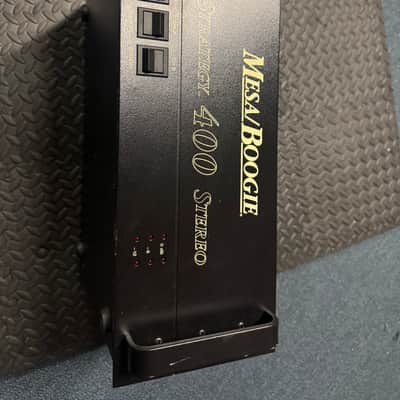 Mesa Boogie Strategy 400 2-Channel 200-Watt Power Amplifier 1988 - 2010 - Black image 2
