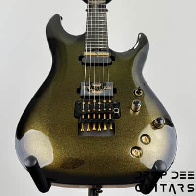 Schecter Diamond Series 50th Anniversary C-1 FR-S Electric Guitar - 50th Gold Burst image 8