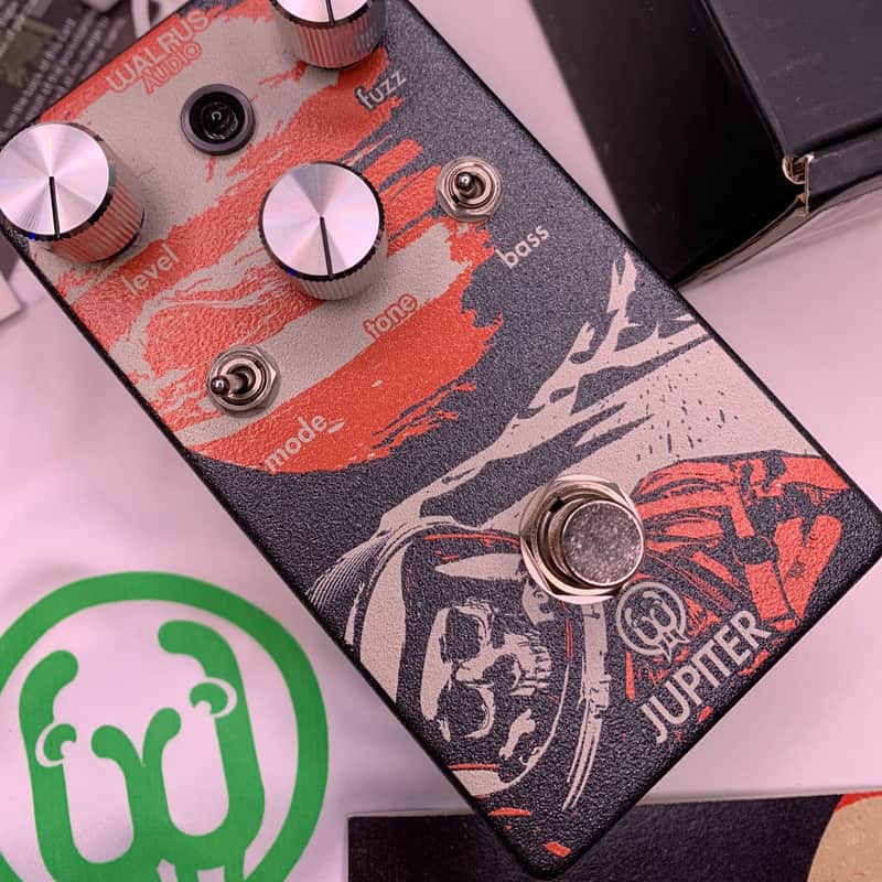 2017 – Present Walrus Audio Jupiter Multi-Clip Fuzz V2 Grey / Red