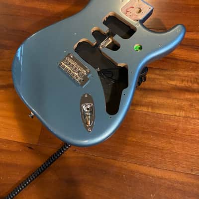 Fender Player Strat Stratocaster Tidepool Alder Body w 2 Point Bridge Hardware image 1