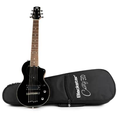 Blackstar Carry-on Travel Electric Guitar w/Bag - Black image 1