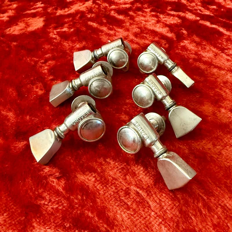 Gibson Grover tulip Rotomatic guitar tuners 1970’s - Nickel original vintage USA Les paul sg es335 es175 l6s image 1