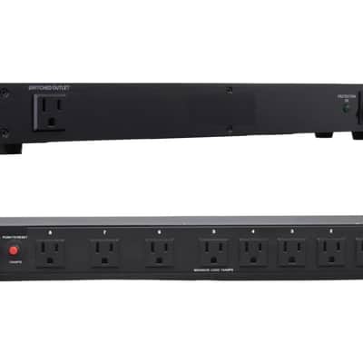 15A Power Supply Conditioner Strip Surge Protection 9 Outlets / 120V image 1