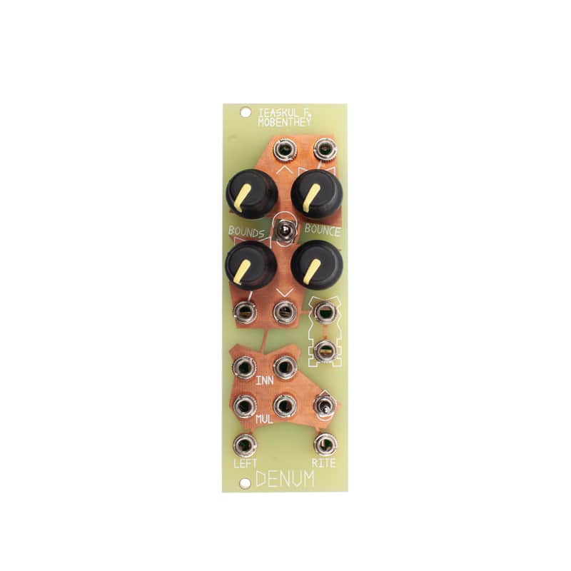 Ieaskul F. Mobenthey Denum - Eurorack Modular - Bounds/Bounce Oscillator - stereo VCA image 1