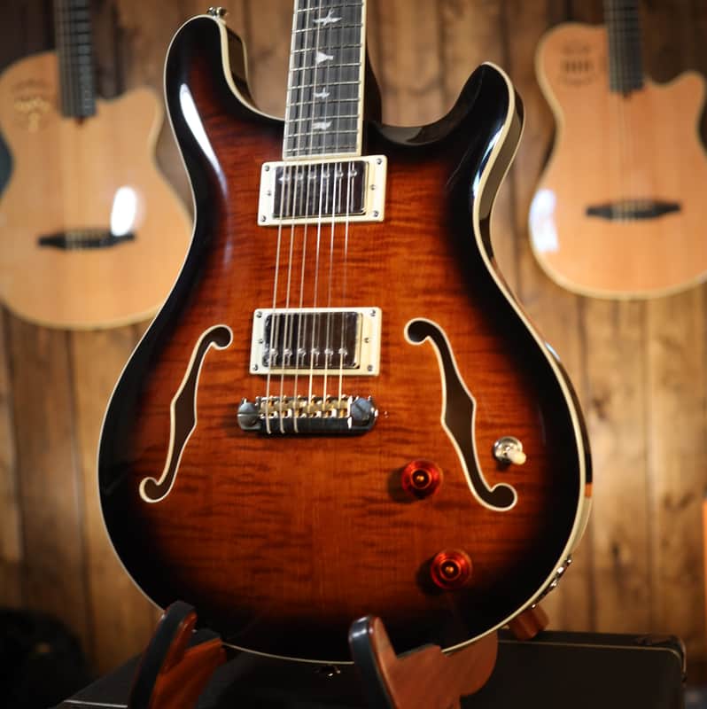 PRS SE Hollowbody II Black Gold 0361 image 1