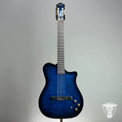 Carvin NS1 nylon guitar with Roland GR-30 Synth image 3