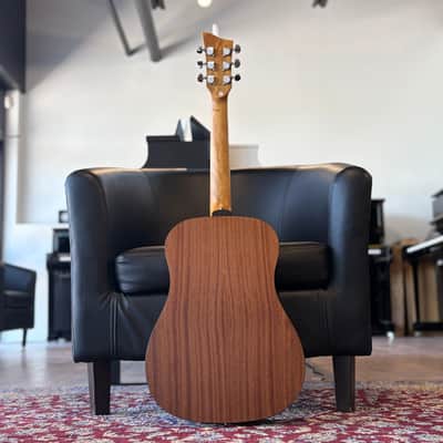 Jay Turser JTA53 3/4 Acoustic Guitar Left-Handed - Blackwood Fingerboard, Natural image 6