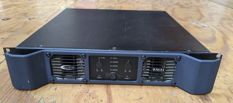 C Audio Pulse 2x1100 Watt Power Amp Blue / Black image 1