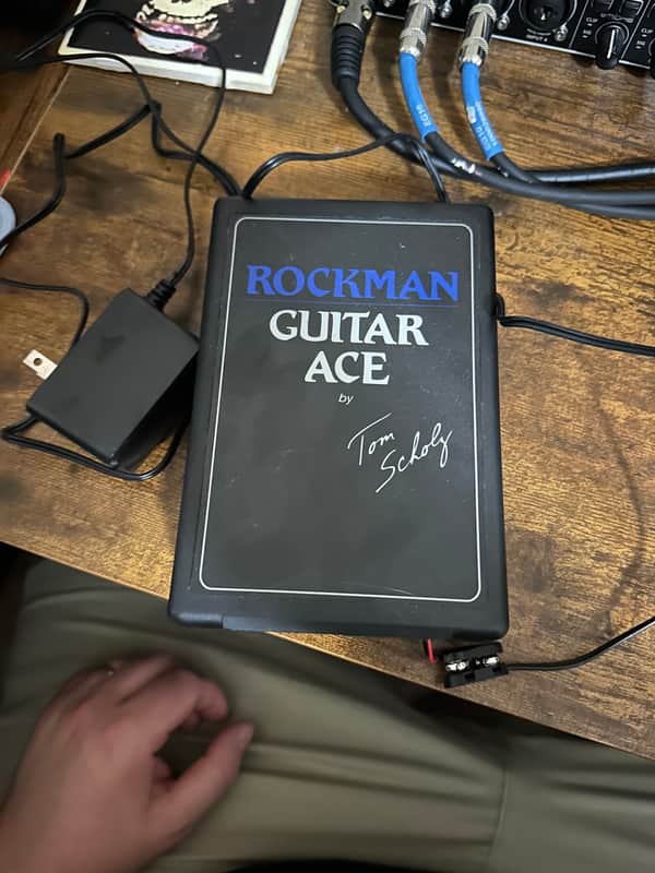 Dunlop Rockman Guitar Ace Pocket Amplifier 1995 - Present - Blue image 1