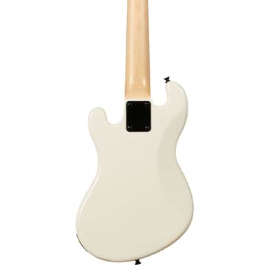 Kala U BASS UBASS-SB-CR-FS Solid Body 4-String Sweet Cream Fretted image 3