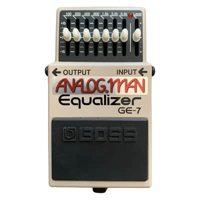 Analogman Boss GE-7 Equalizer with Mod | Reverb