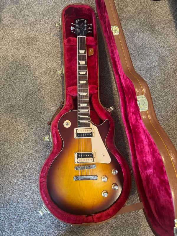Gibson Les Paul Traditional Pro V Satin 2019 - 2020 - Satin Iced Tea image 1