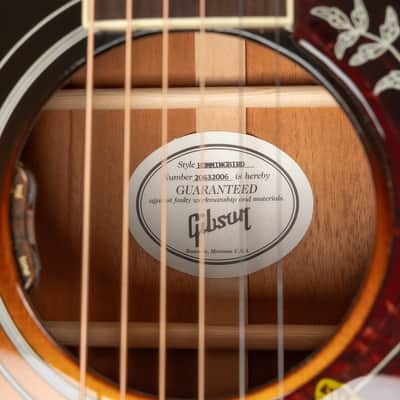 2022 Gibson Hummingbird Standard - Vintage Sunburst | All Solid USA Montana Dreadnought Acoustic Guitar L.R. Baggs Pickup | CoA OHSC image 18