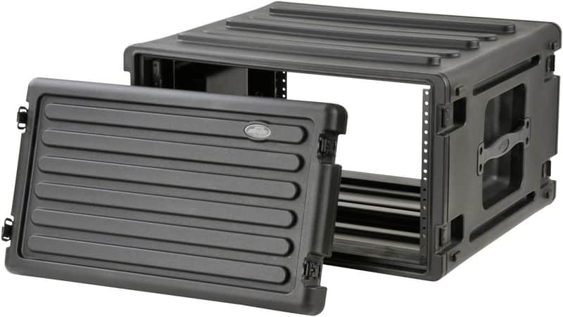 SKB 1SKB-R6S Shallow 6U Roto Rack Case with Steel Rails image 1