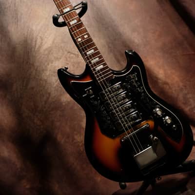 Teisco Del Rey ET-440 Spectrum 4 1960s - Sunburst image 1