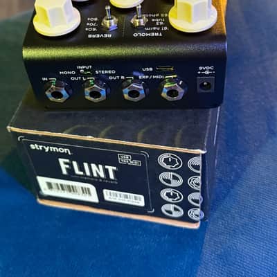 Strymon Flint Reverb and Tremolo V2 2022 - Present - Black Bild 3