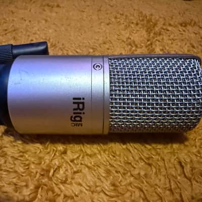 IK Multimedia iRig Mic Studio Mobile Cardioid Condenser Mic 2010s - Silver image 1