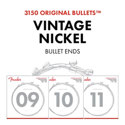 Fender 3150L Original Bullets Electric Guitar Strings Set - LIGHT 9-42 image 9