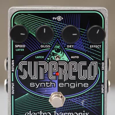 Electro-Harmonix EHX Superego Synth Engine Pedal w/ Adapter & XTRA #58794 image 3