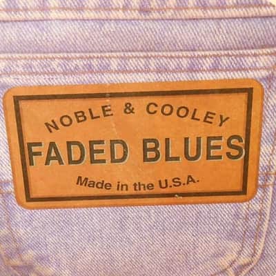 Noble&Cooley Faded Blues Junior Metal Drum Kit Set Vintage image 10