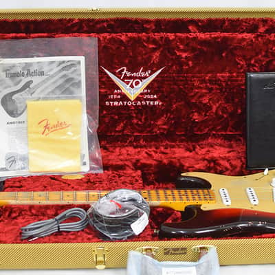 Fender Stratocaster 54 Relic 70th AV WFC2TSB LTD image 13