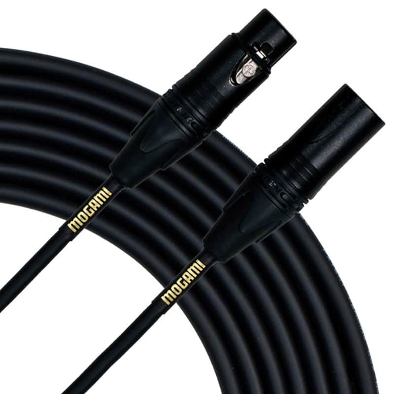Mogami Gold Studio Microphone Cable 25 Feet UPC 801813075847 image 1