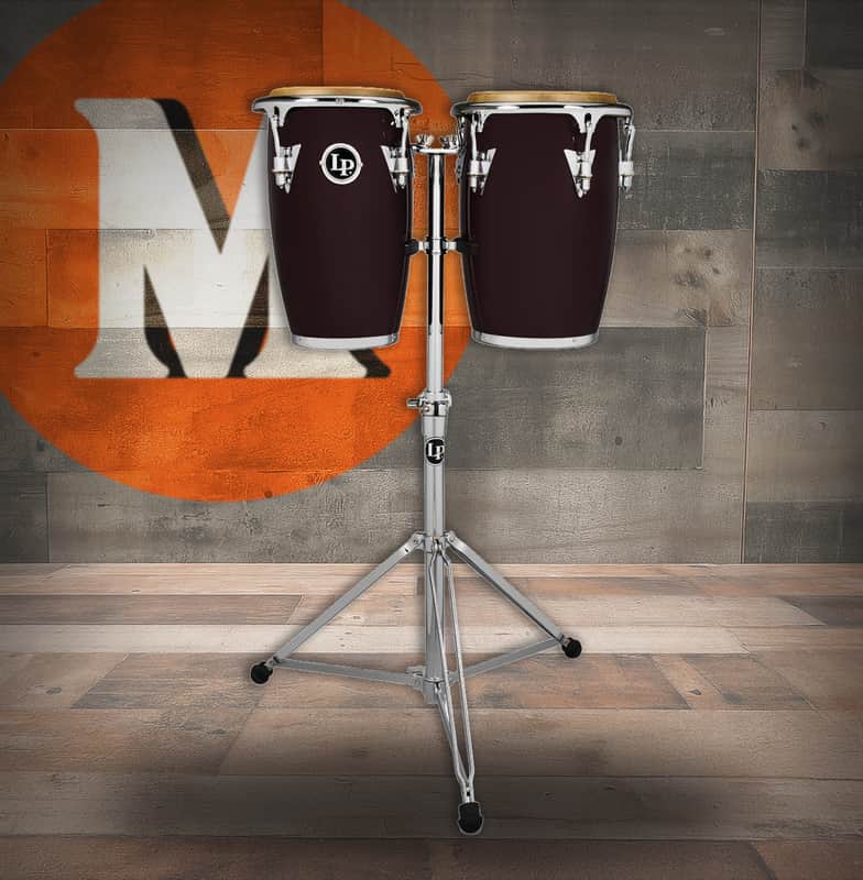 Latin Percussion LP CCII Jr Conga Set, 8-9" (LP-JRX-DW) image 1