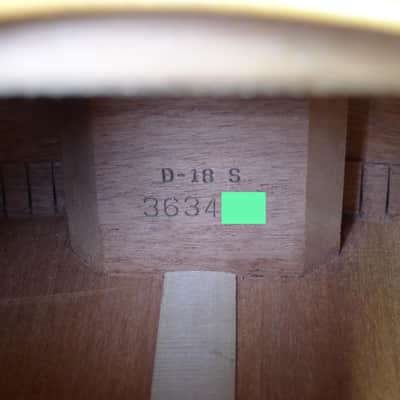 Crack-Free 1975 Martin D-18S D-18-S 12-Fret Slotted Headstock Dreadnought Acoustic Guitar image 4