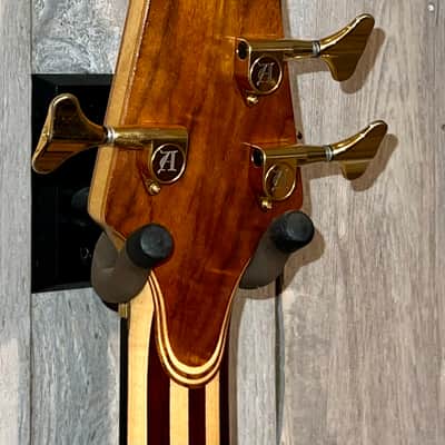 Rare 1996 Alembic Elan Natural Maple, Walnut & Purple Heart Neck Thru, OHSC image 15
