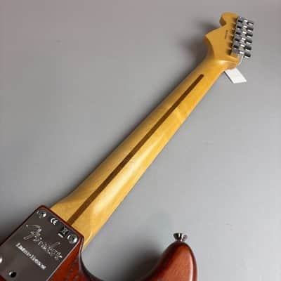 Fender FSR American Standard Hand Stained Ash Stratocaster Wine Red image 6