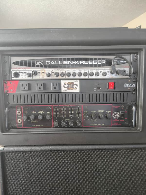 Gallien-Krueger 700RB-II 450-Watt Biamp Bass Amp Head
