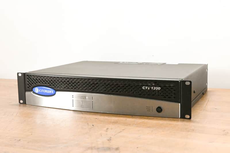 Crown CTs 1200 Two-Channel 600W Power Amplifier CG012RN image 1