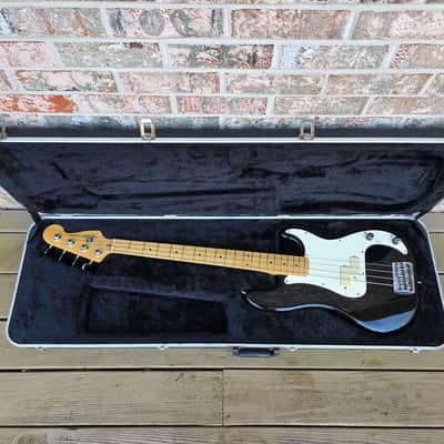 Vintage 1983 Fender Precision Bass Elite I Bass Guitar w/ Original Plastic Molded Case! image 2