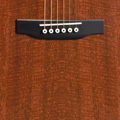 Martin D-X1E Mahogany Acoustic-Electric Guitar - Figured Mahogany - w/ Gigbag image 2
