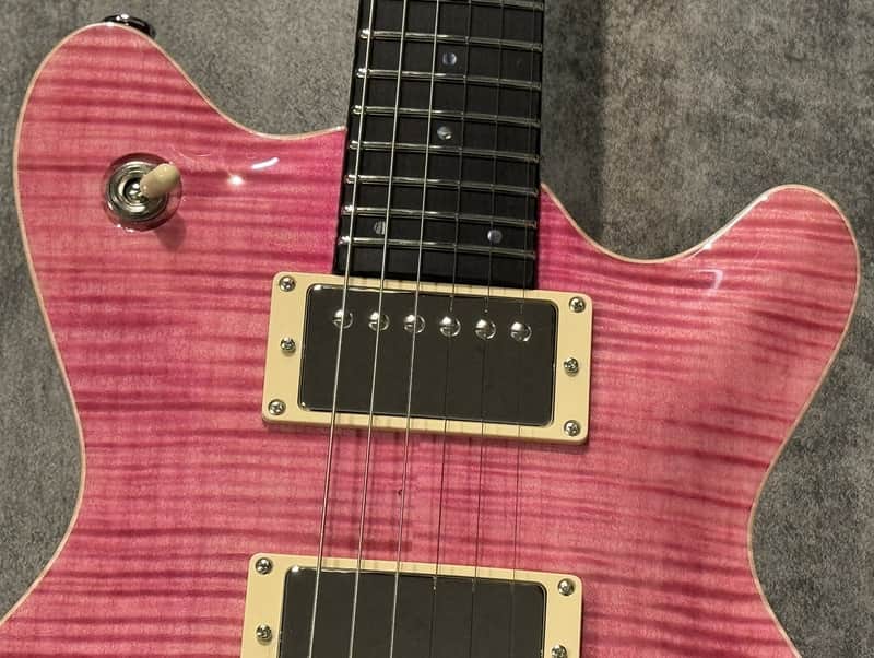 T's Guitars Arc-STD 24 Trans Pink[Made in Japan] | Reverb