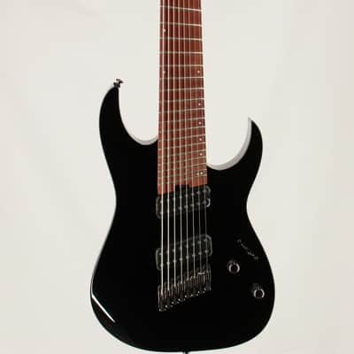 Ibanez RGMS8-BK Standard 2018 - Present - Black image 1