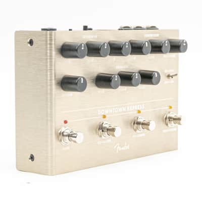 Fender Downtown Express Bass Multi-Effect Pedal w/ Power Supply DI Compressor EQ image 3