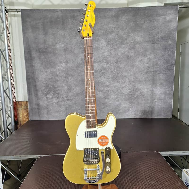 Squier Classic Vibe '60s Telecaster Custom SH Bigsby 2025 - Present - Aztec Gold image 1