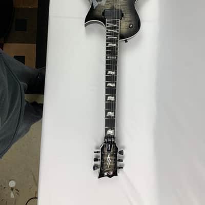 ESP E-II Eclipse FR Charcoal Burst CHB Floyd Rose Fluence Electric Guitar + Case - B-Stock image 17