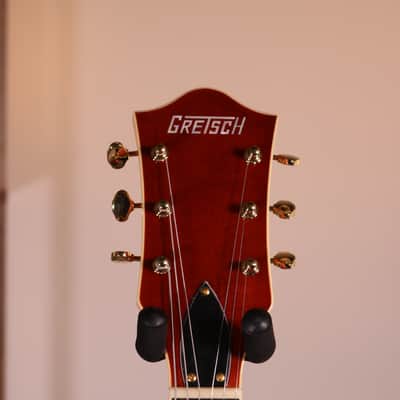 Gretsch Synchromatic Nashville Hollow Body - Ebony Fingerboard, 50's Orange Stain image 18