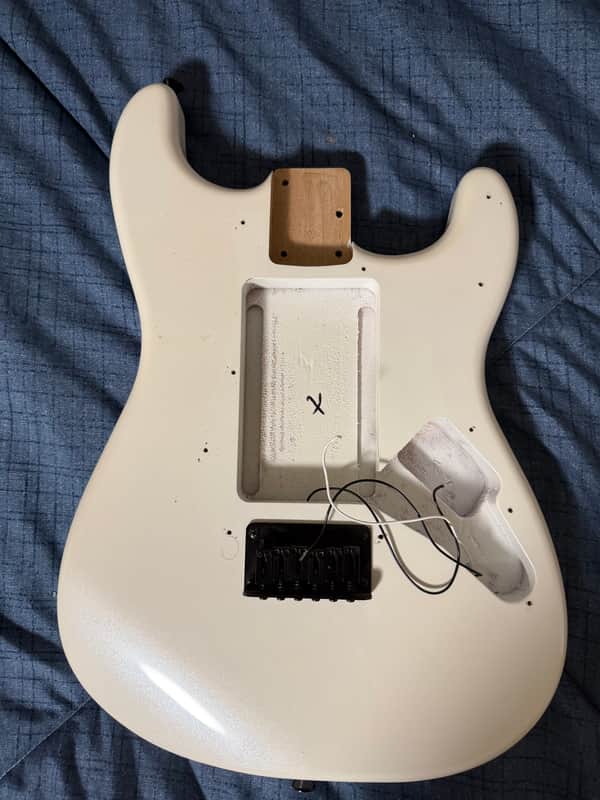 Squier Contemporary Stratocaster Special HT Pearl White Body Only image 1